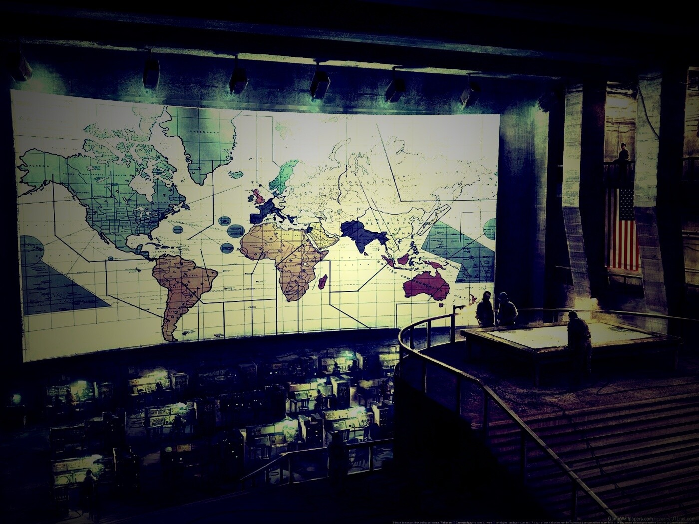 Секретный американский бункер обои