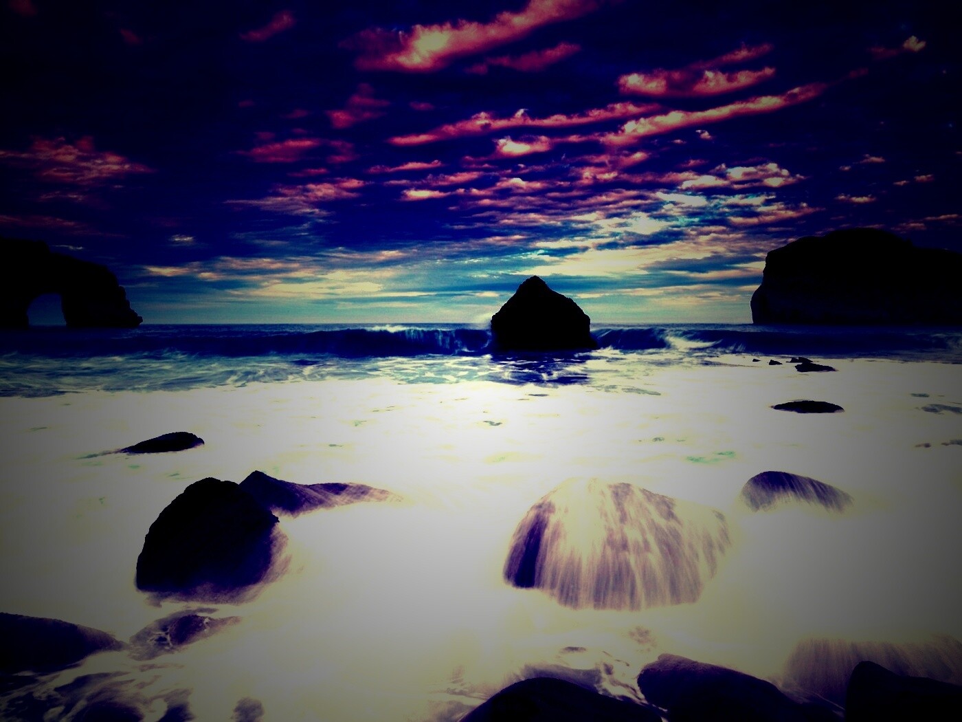 Волнующееся море обои