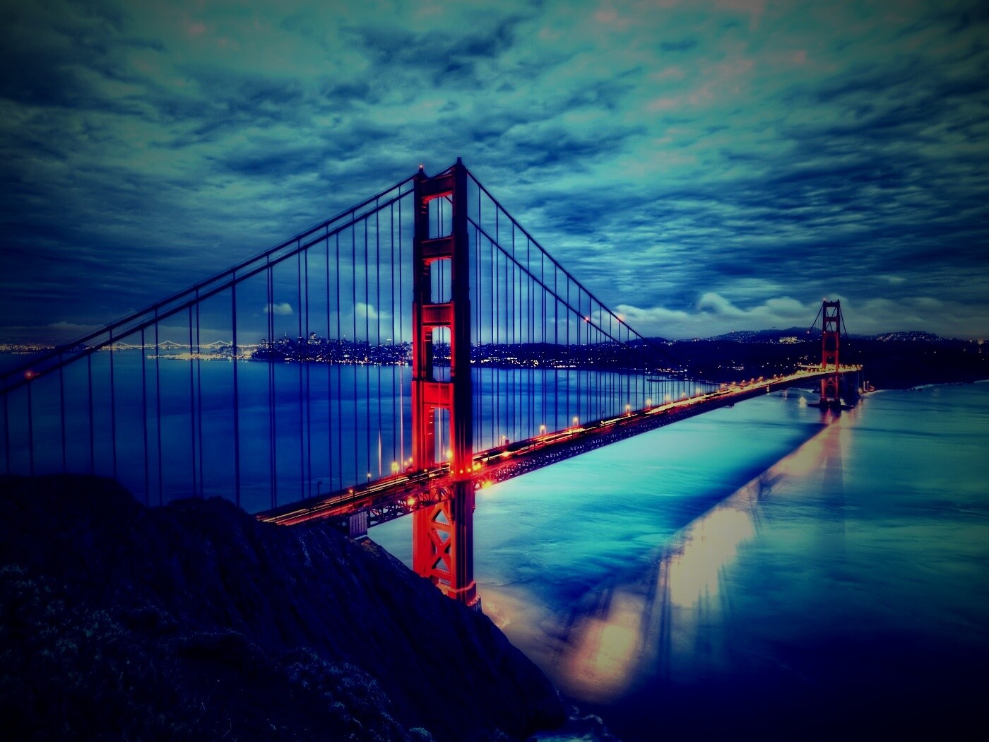 Мост Золотые Ворота обои