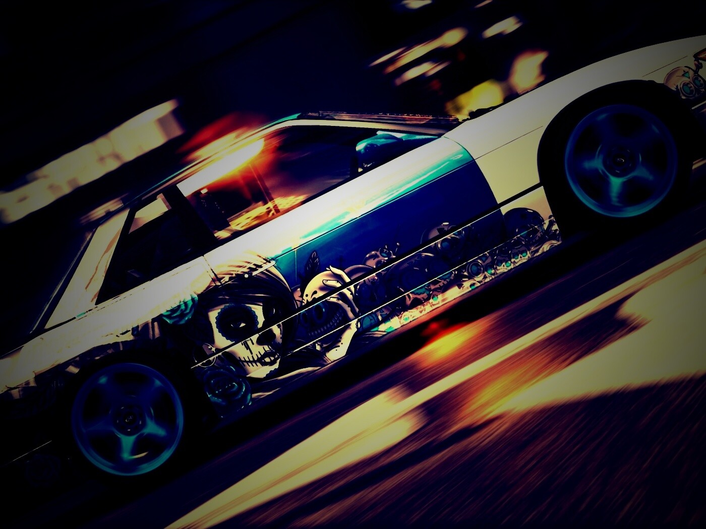 Nissan Silvia s13 Non Grata из GTA4 обои