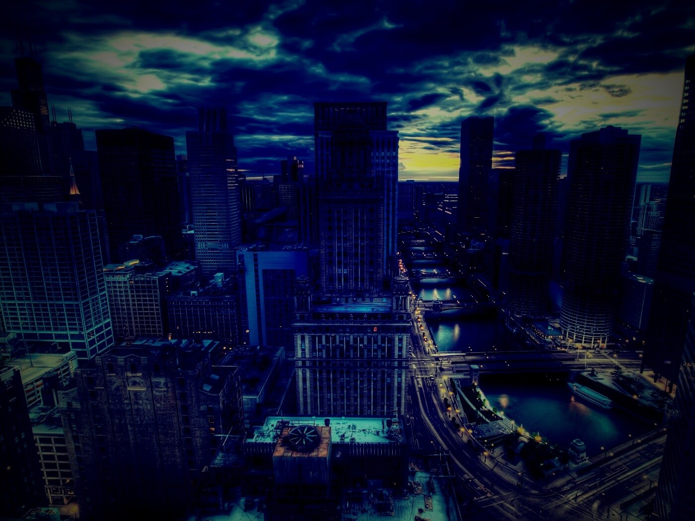 Призрачный город обои