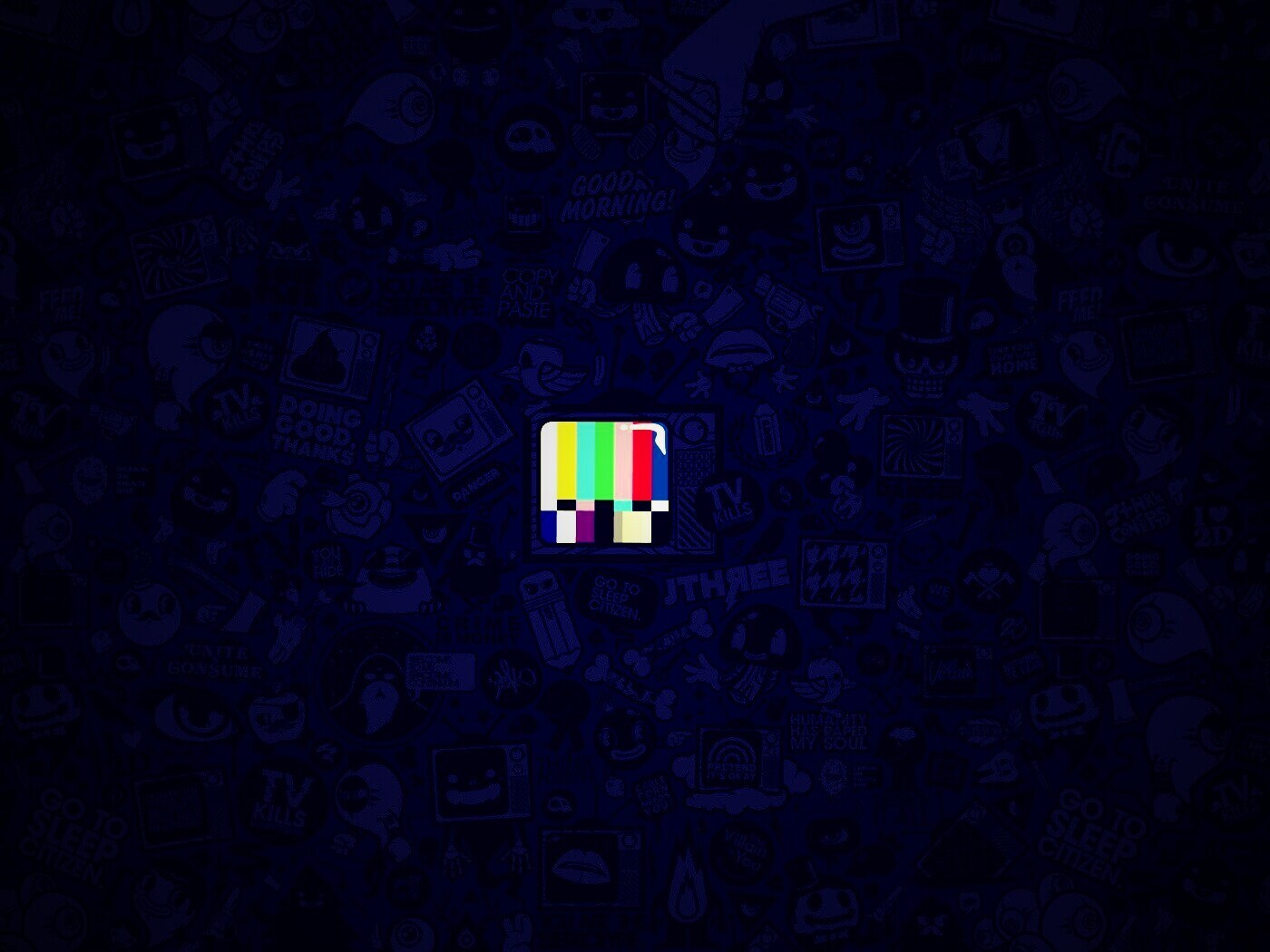 Телевидение убивает всё! обои