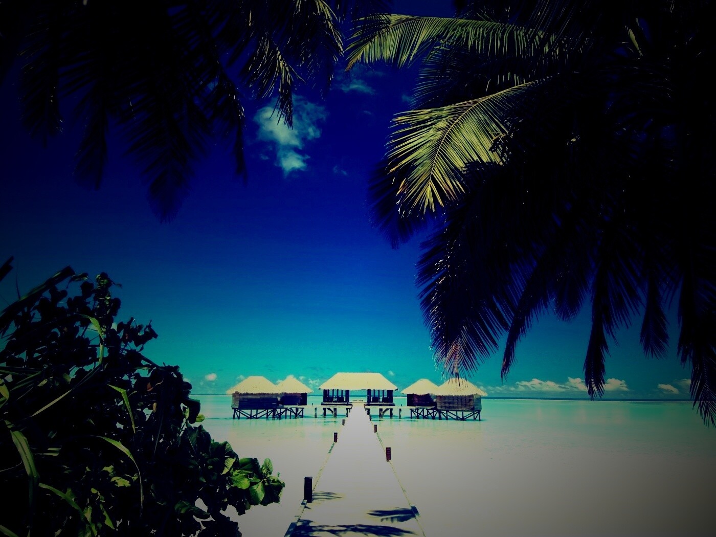 Солнечные мальдивы обои