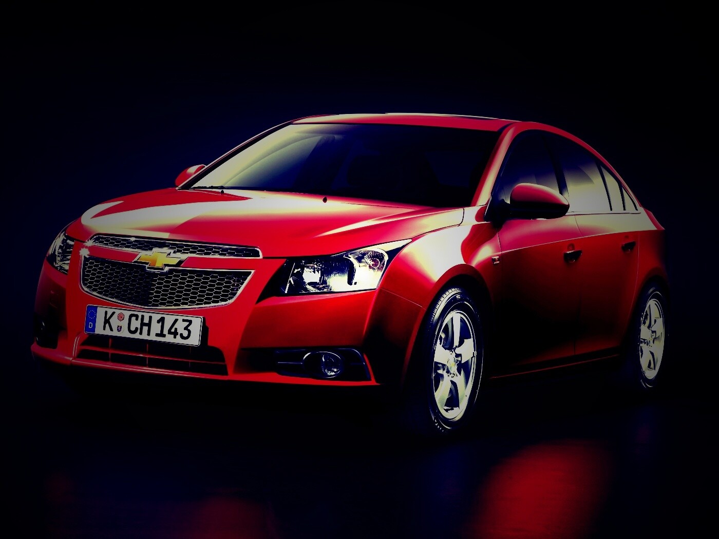 Седан Шевроле Круз обои