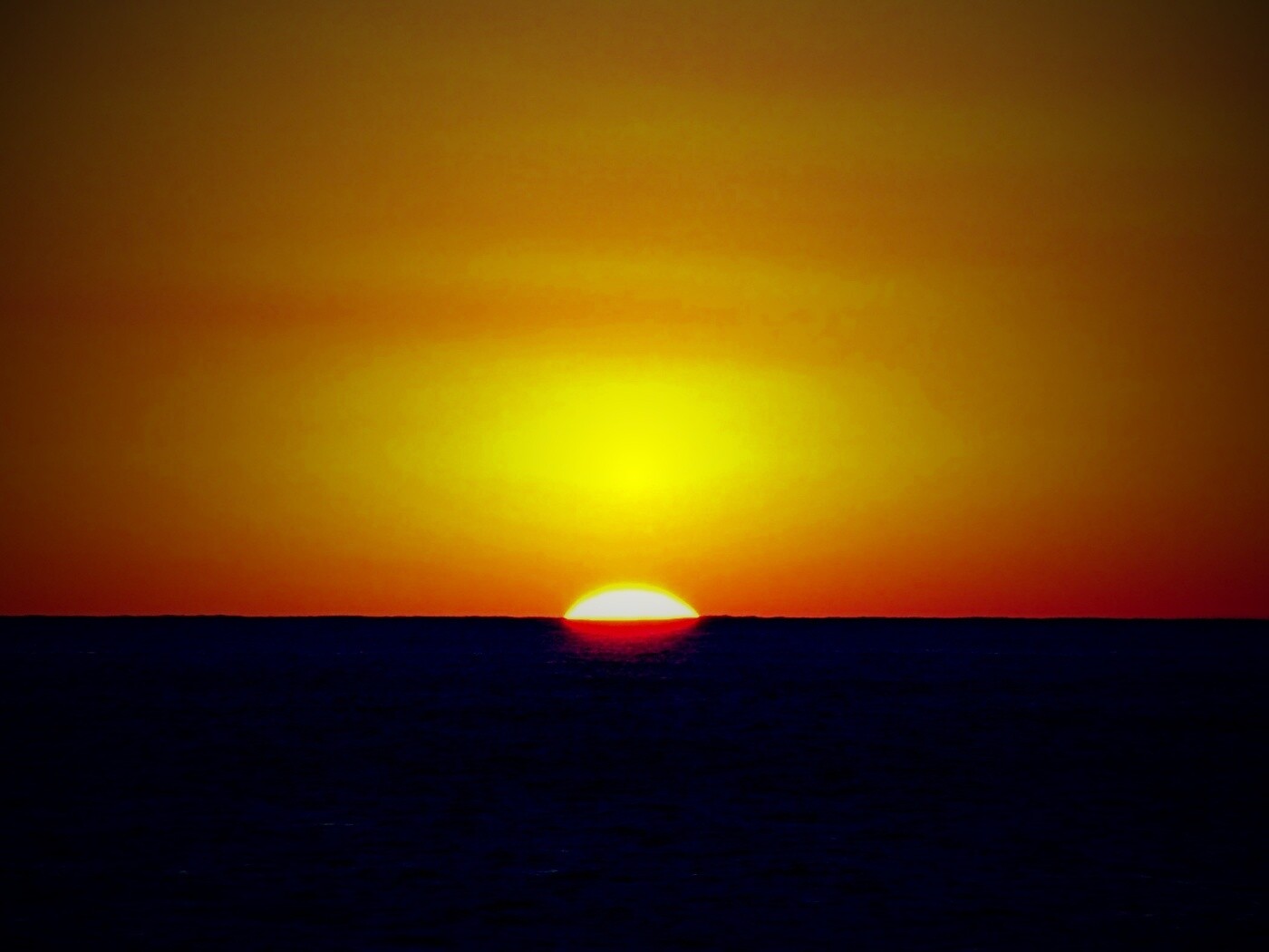 Идеальный закат обои