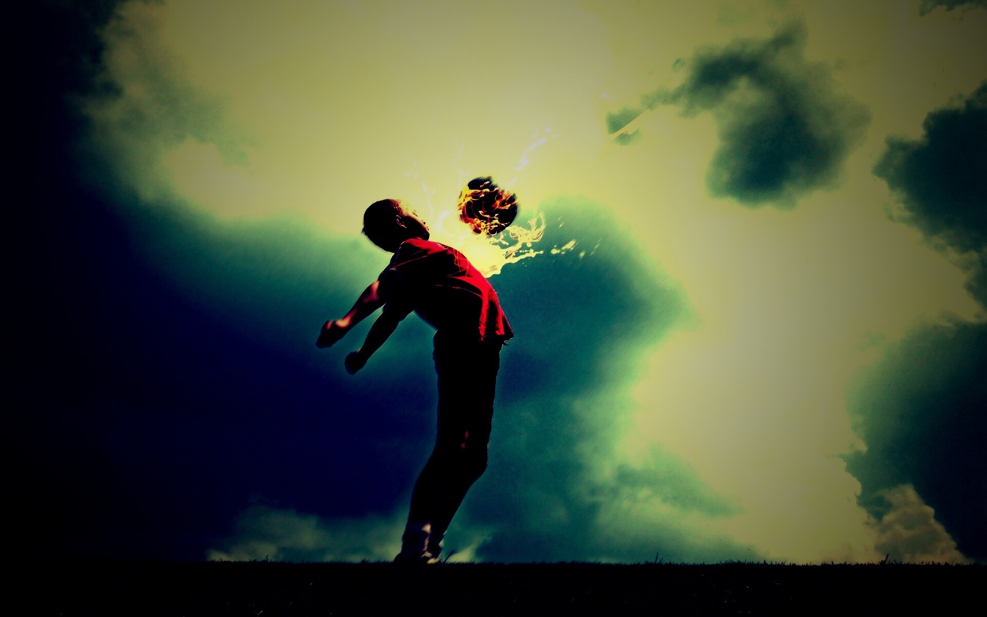 Футболист обои