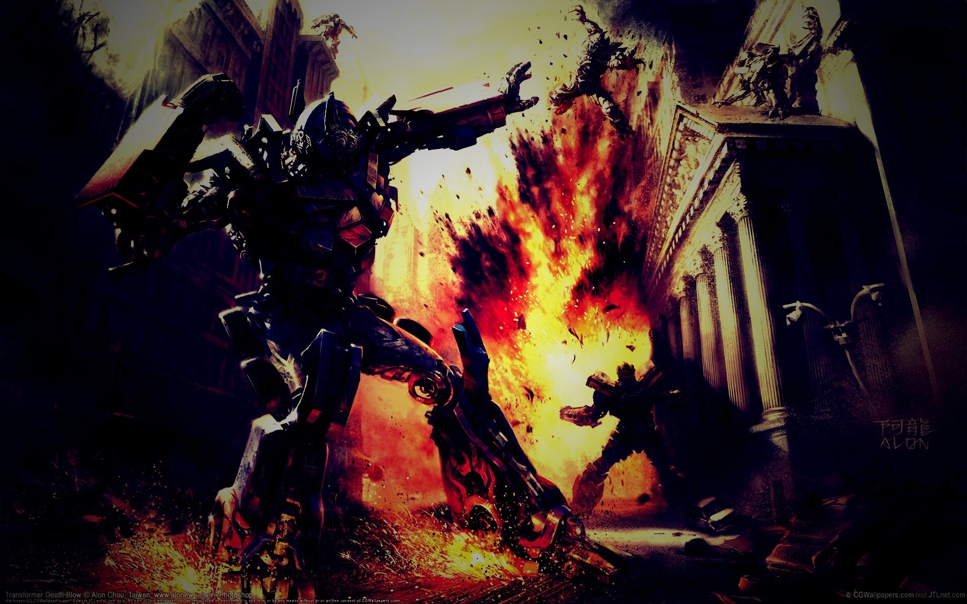 Автоботы против Десептиконов обои