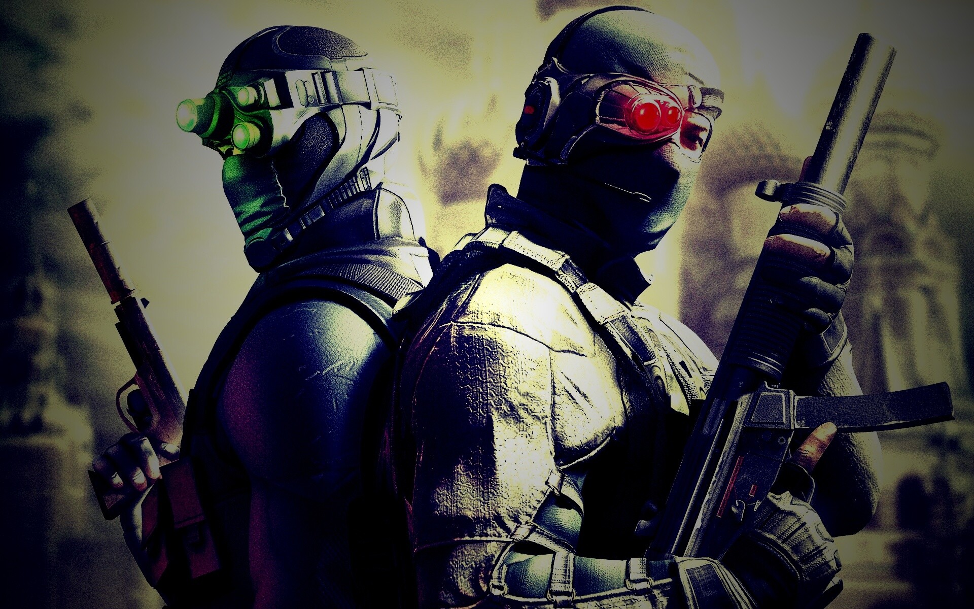 Герои Splinter Cell Conviction в Москве обои