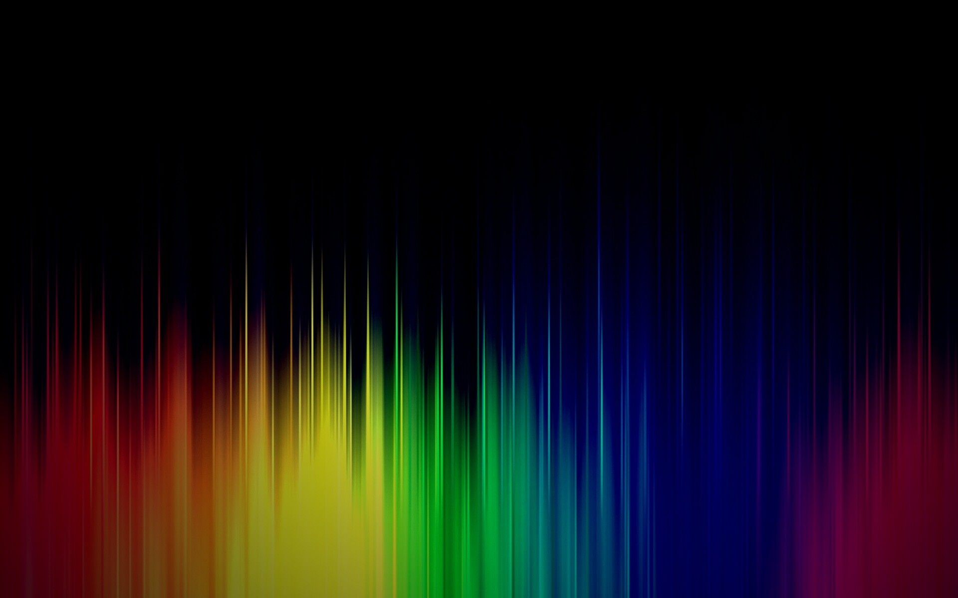 Радужный градиент из полос обои