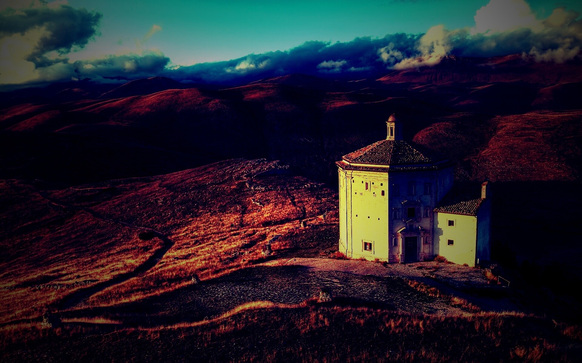 Церковь в Италии обои