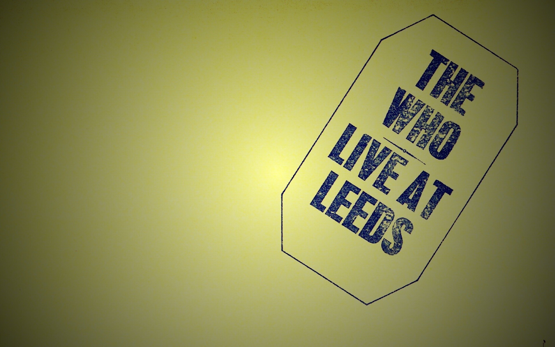 The who live at leeds обои