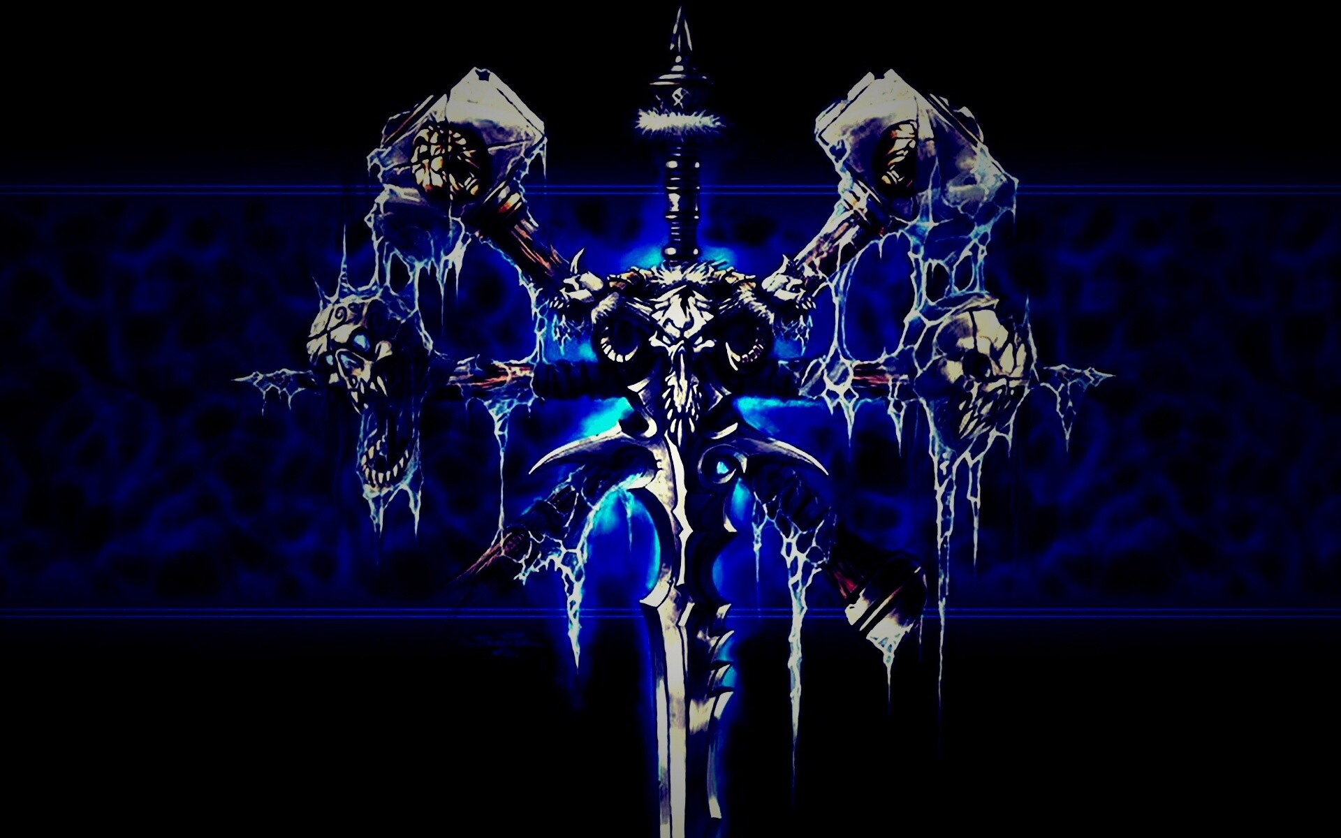 Логотип WarCraft Frothen Throne обои