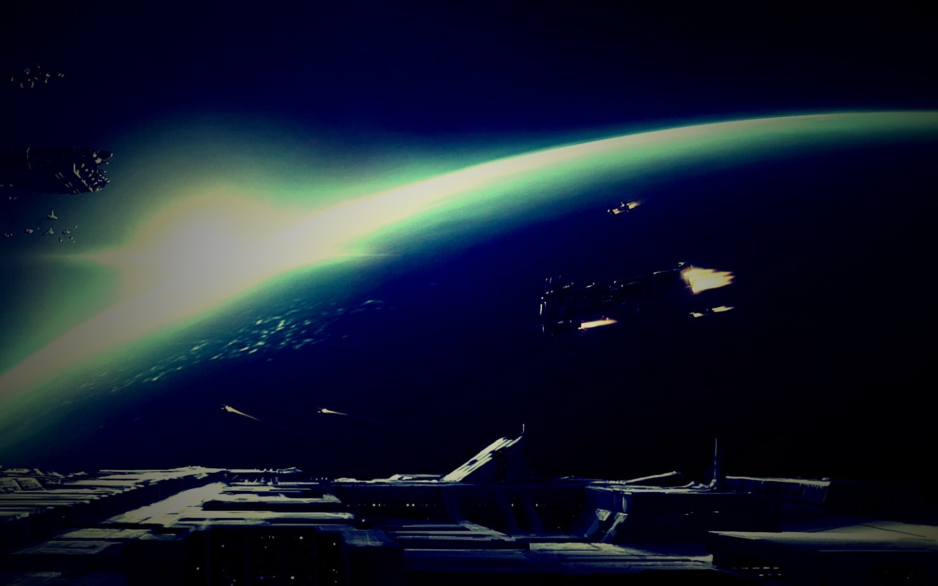 Космическая баталия обои