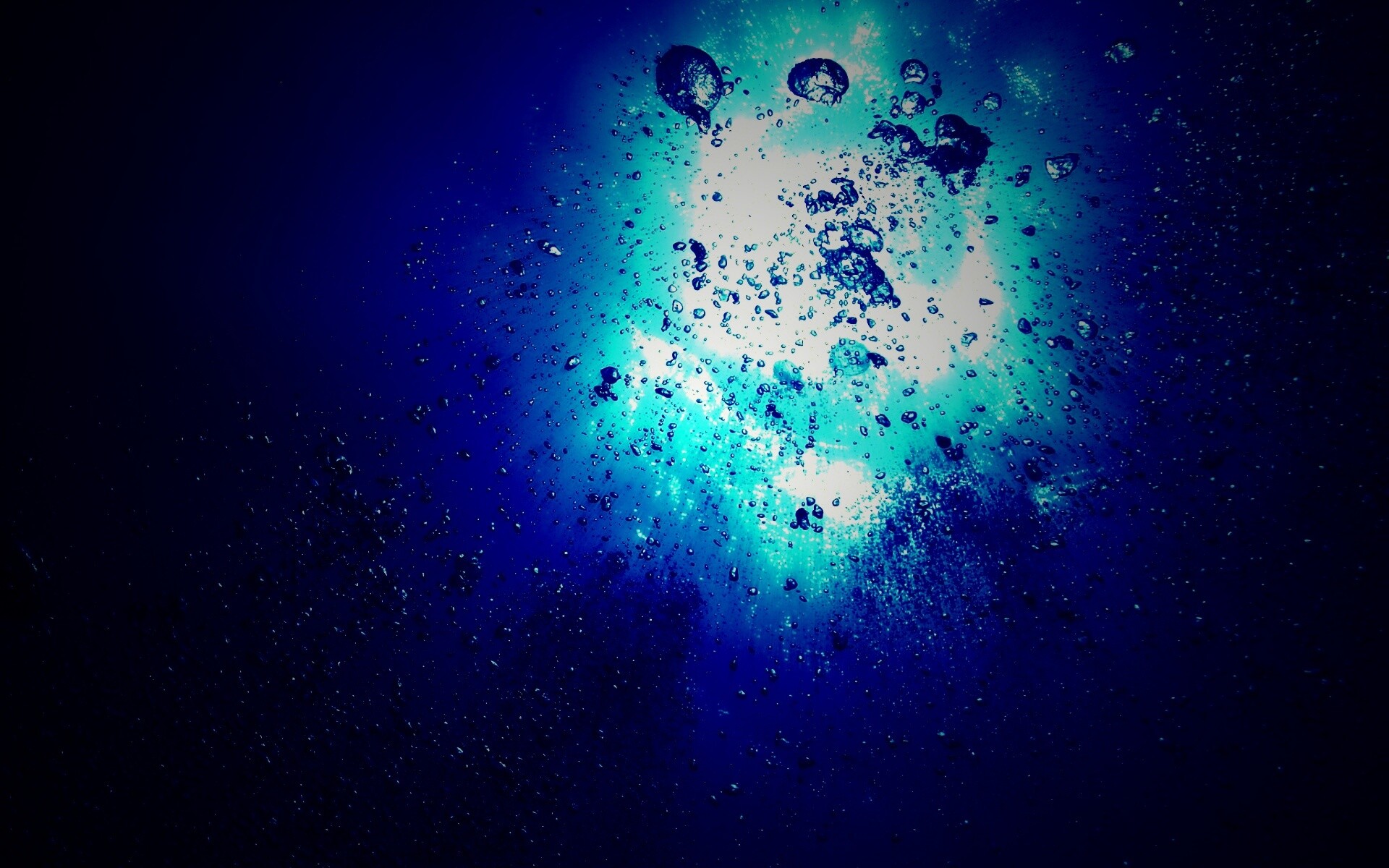 Всплывающие пузыри обои