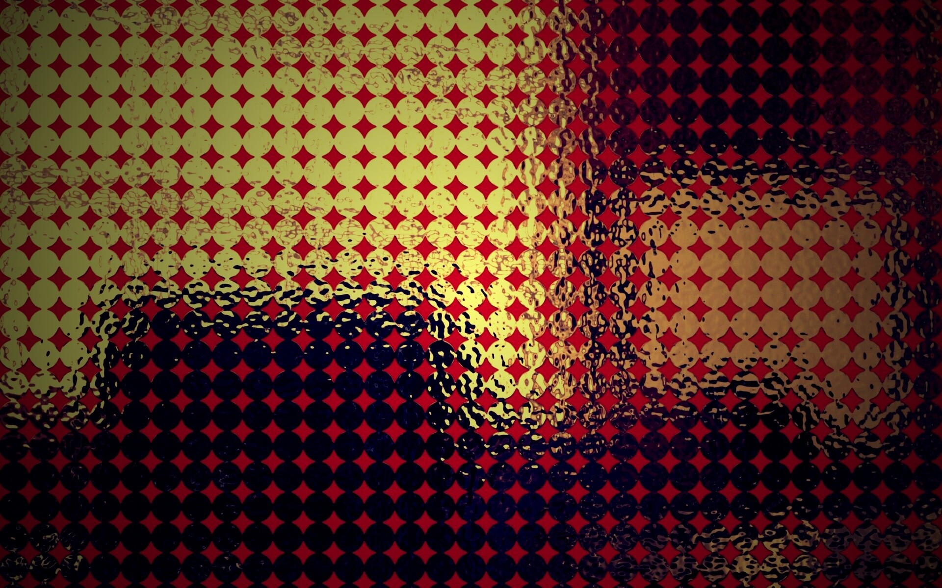 Золотистый узор обои