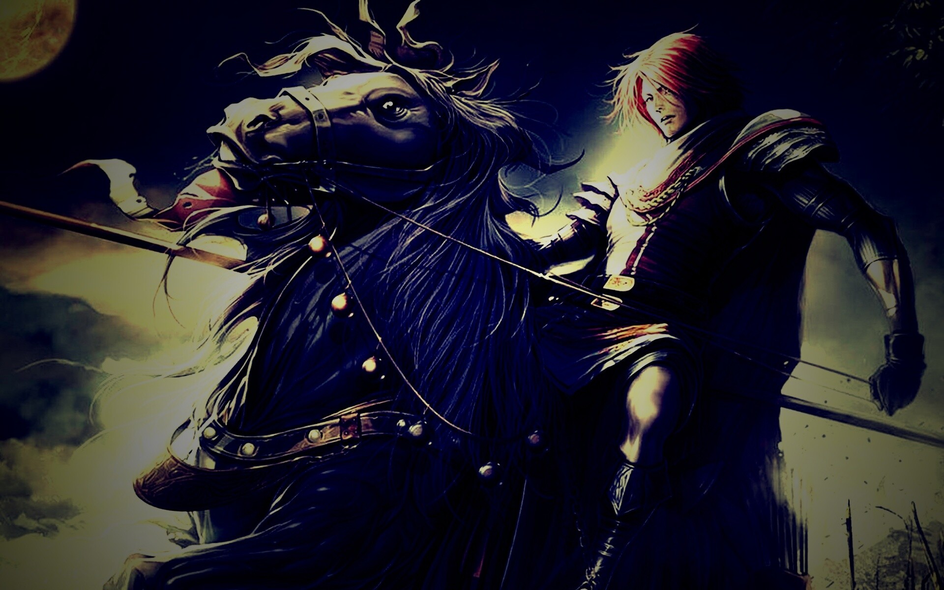 Рыцарь с копьем обои