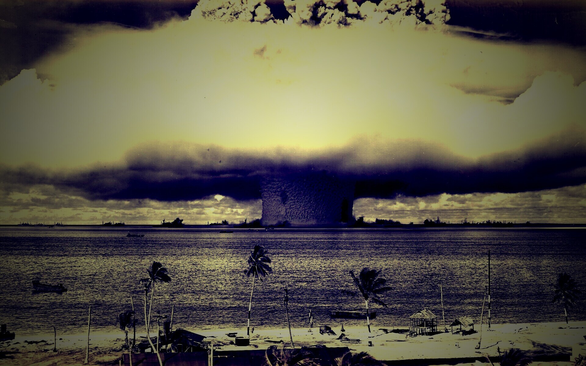 Ядерный гриб обои