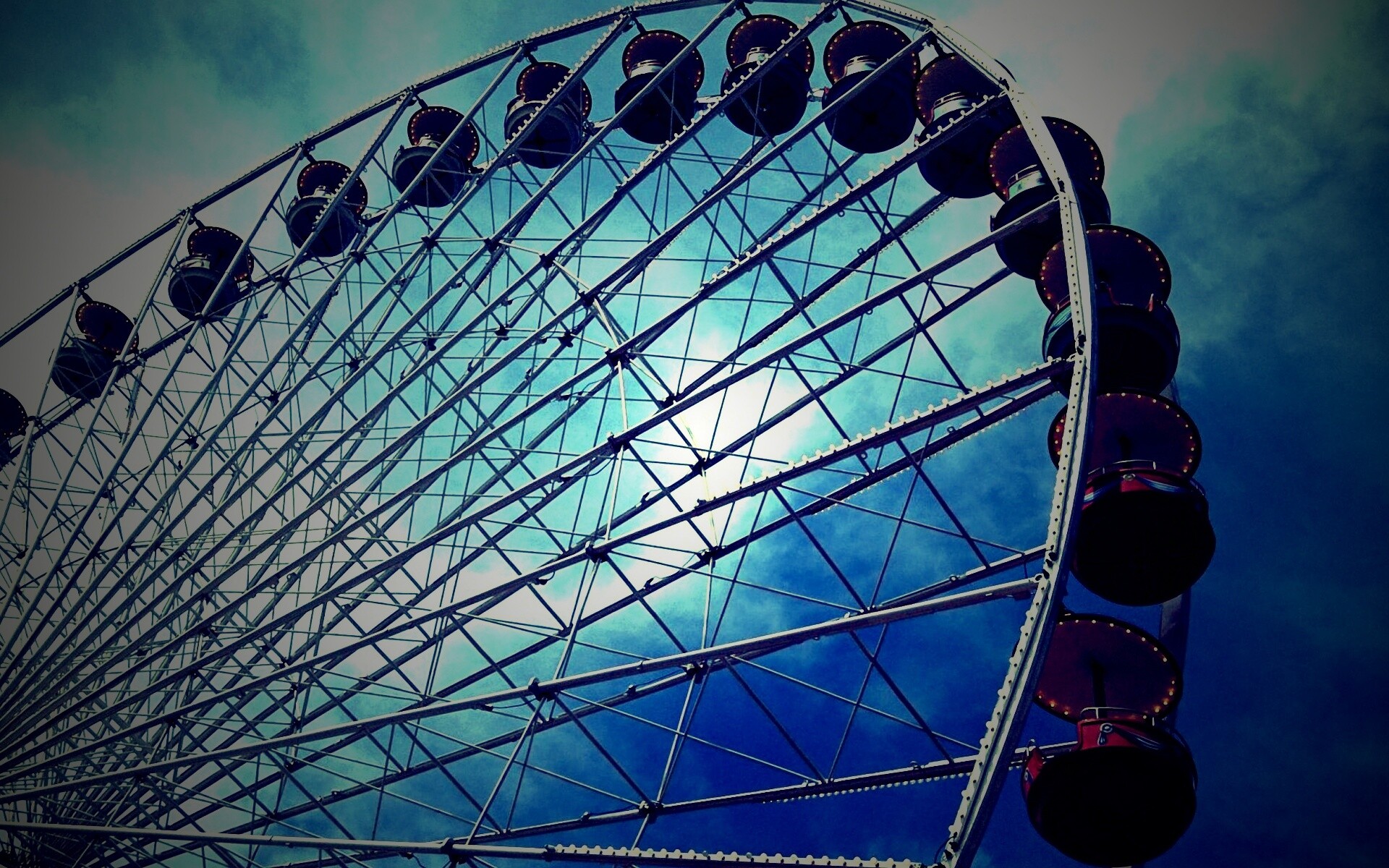 Колесо обозрения обои