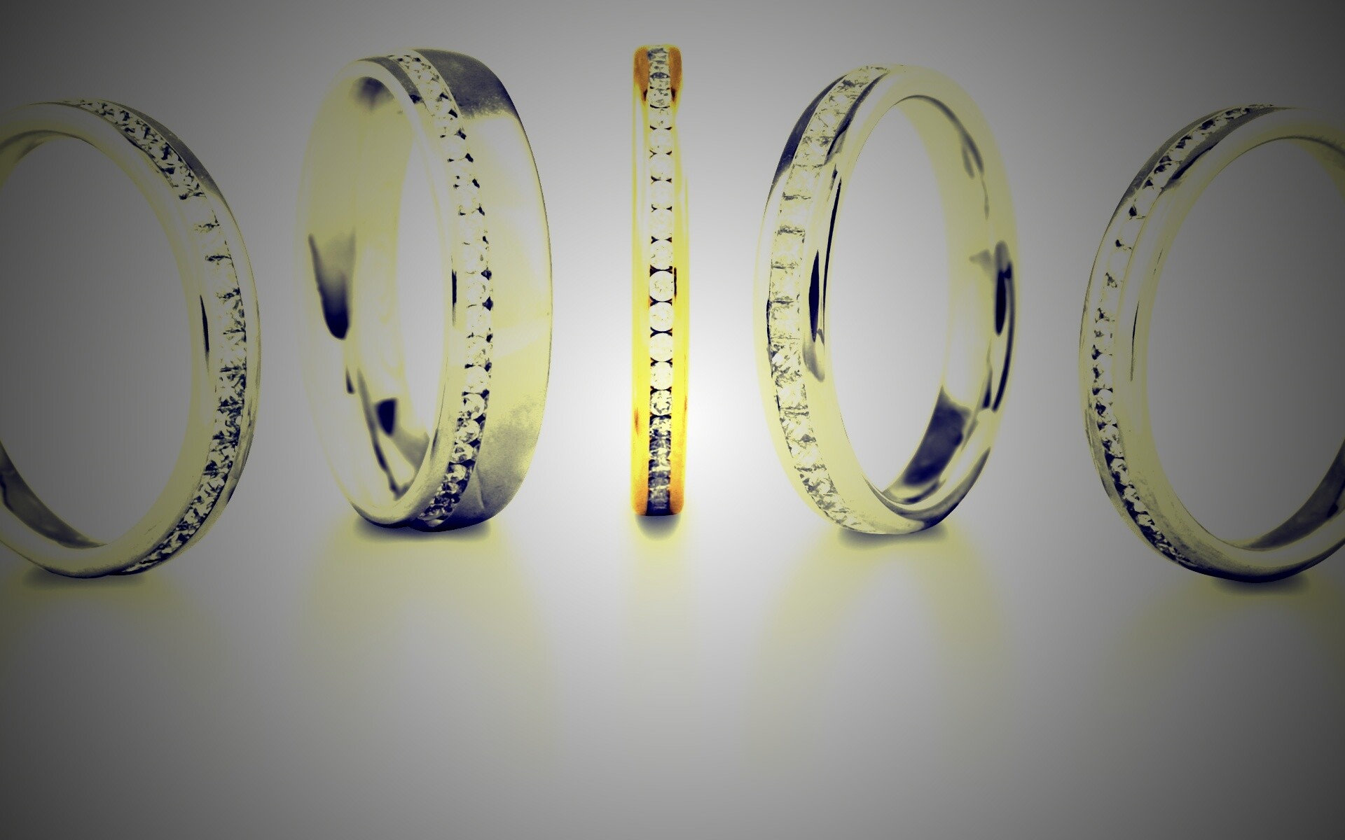 Кольца обои