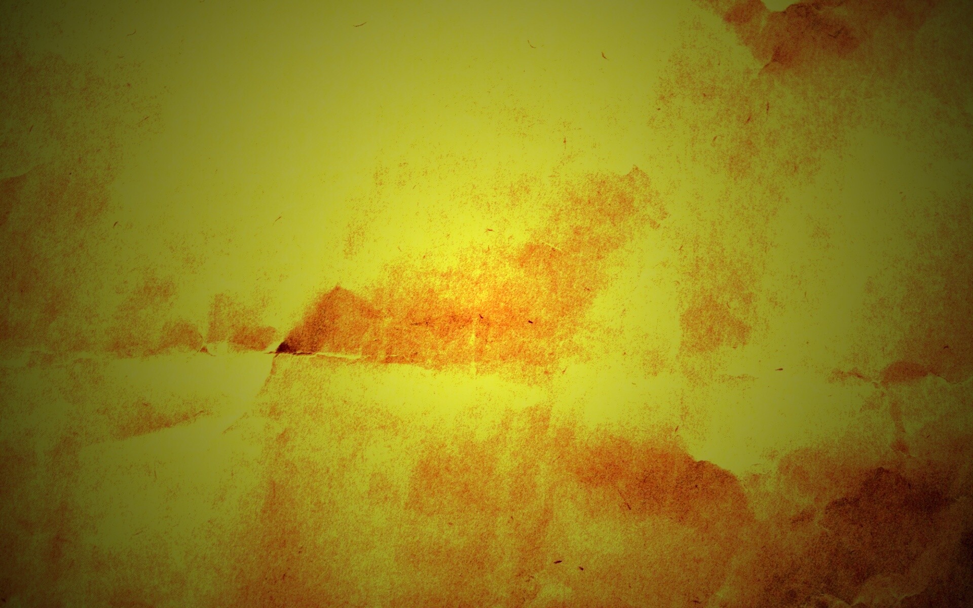 Текстура мятой желтой бумаги обои