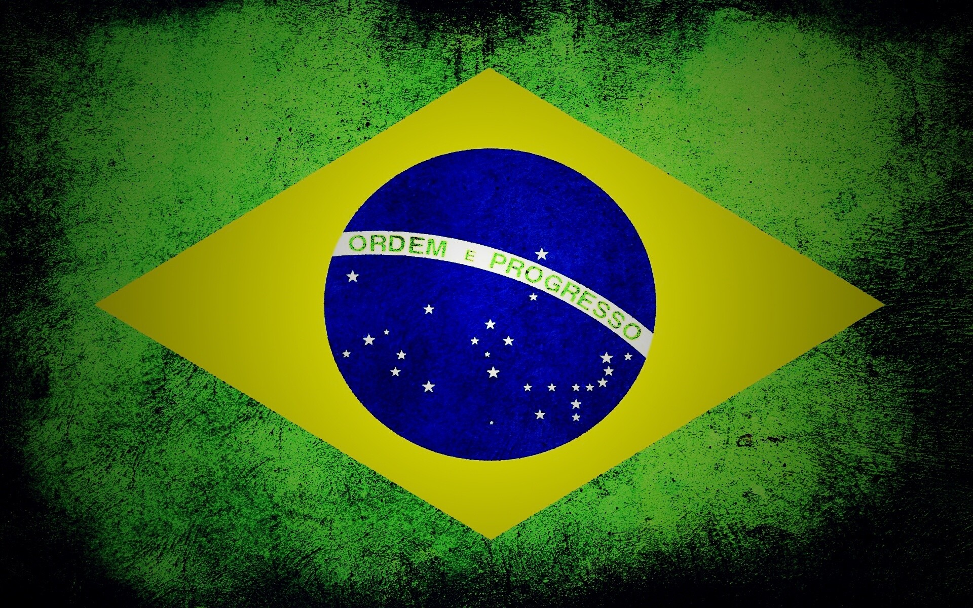 Флаг Бразилии обои