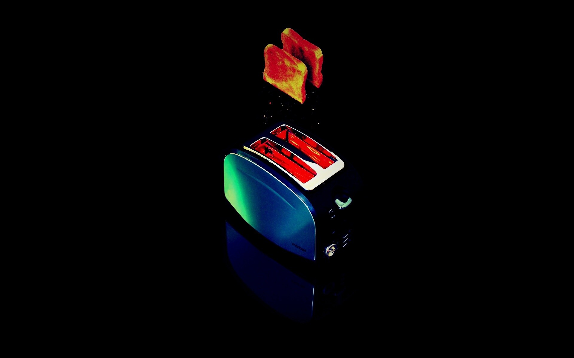 Выстрел из тостера обои