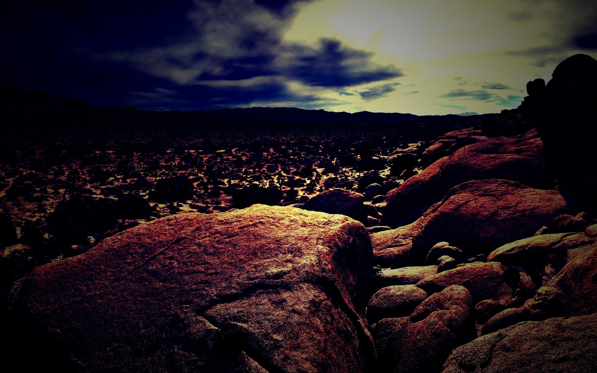 Пустыня Мохаве обои