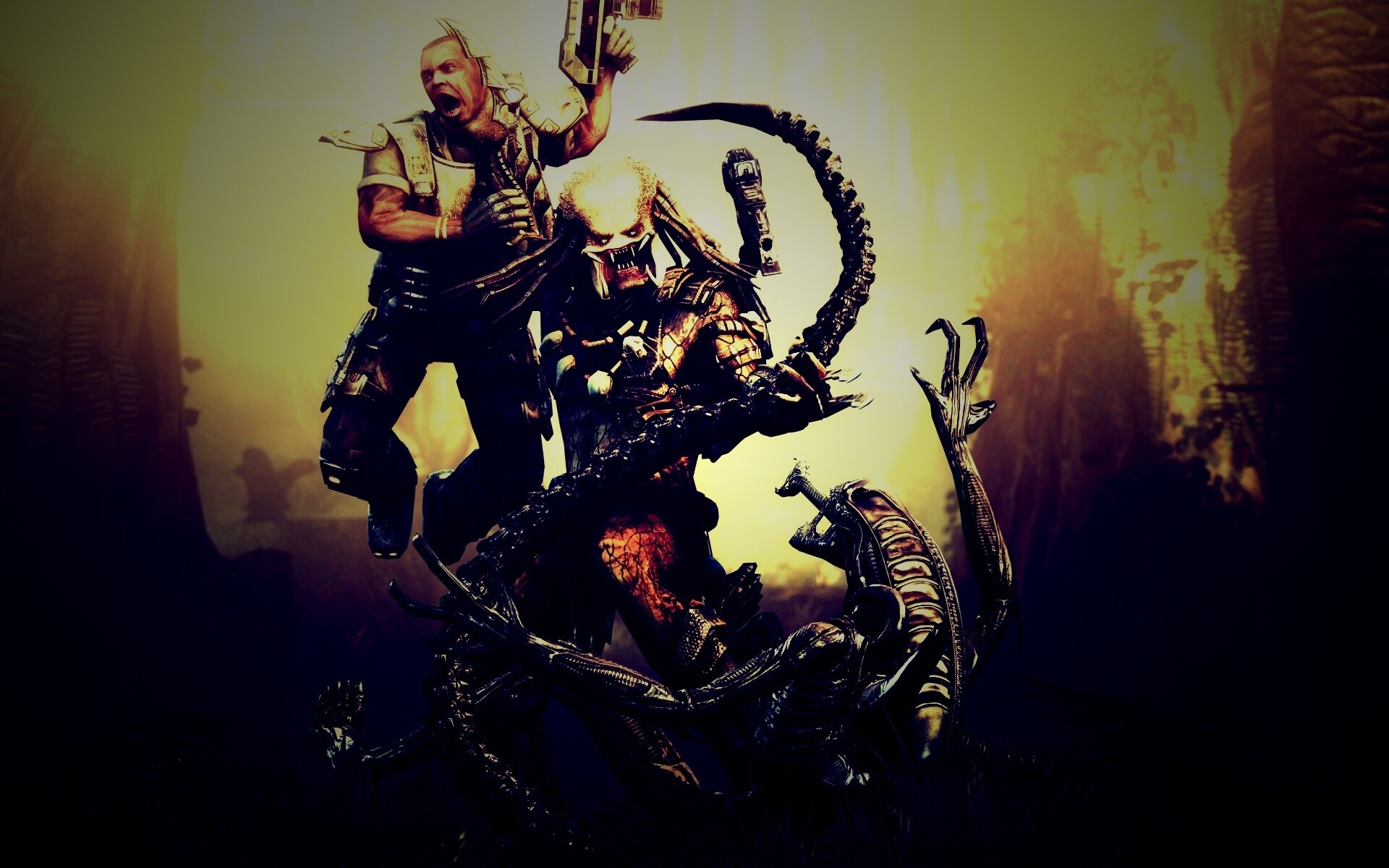 Alien vs Predator 2 обои