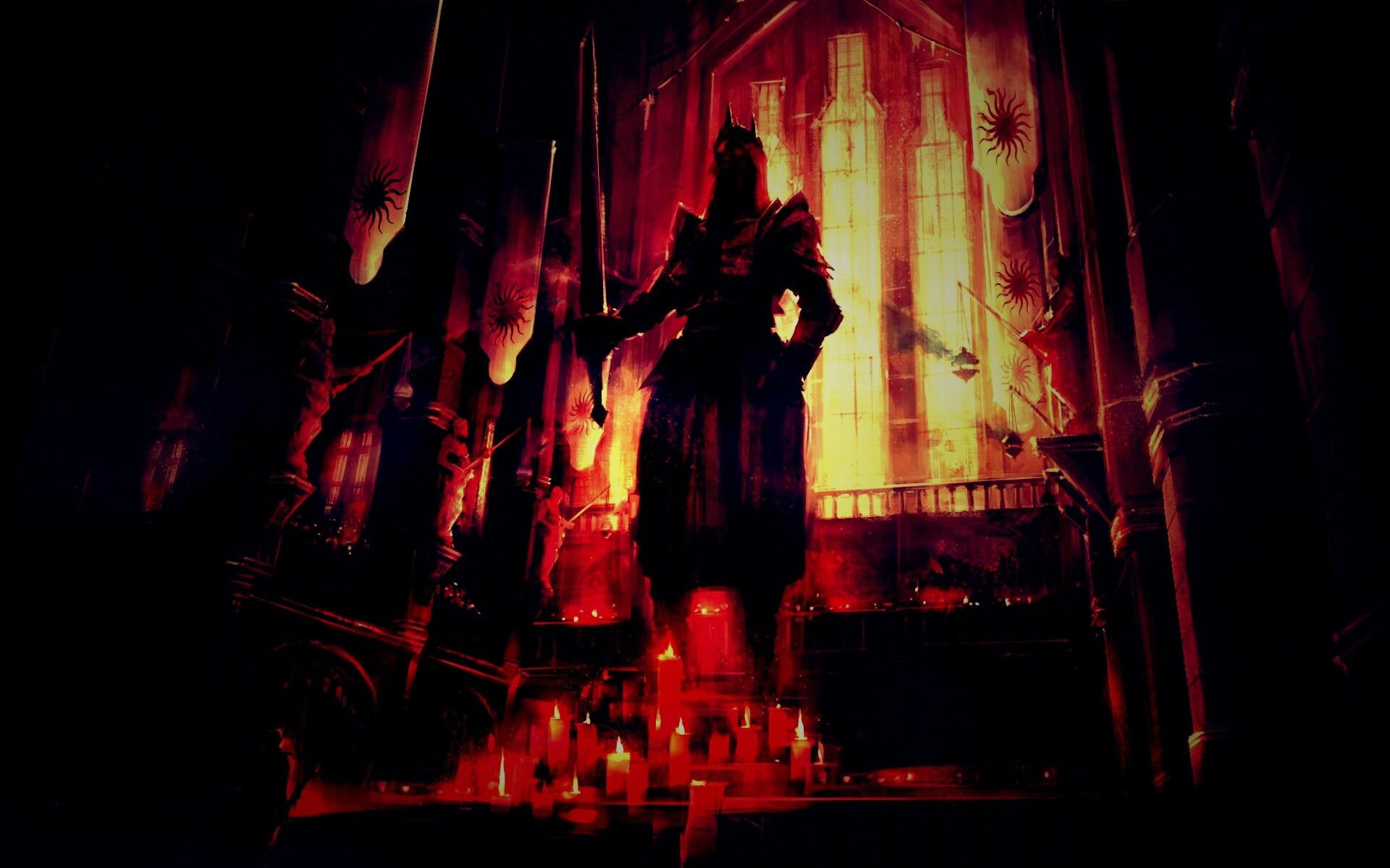 Алтарь из Dragon Age обои