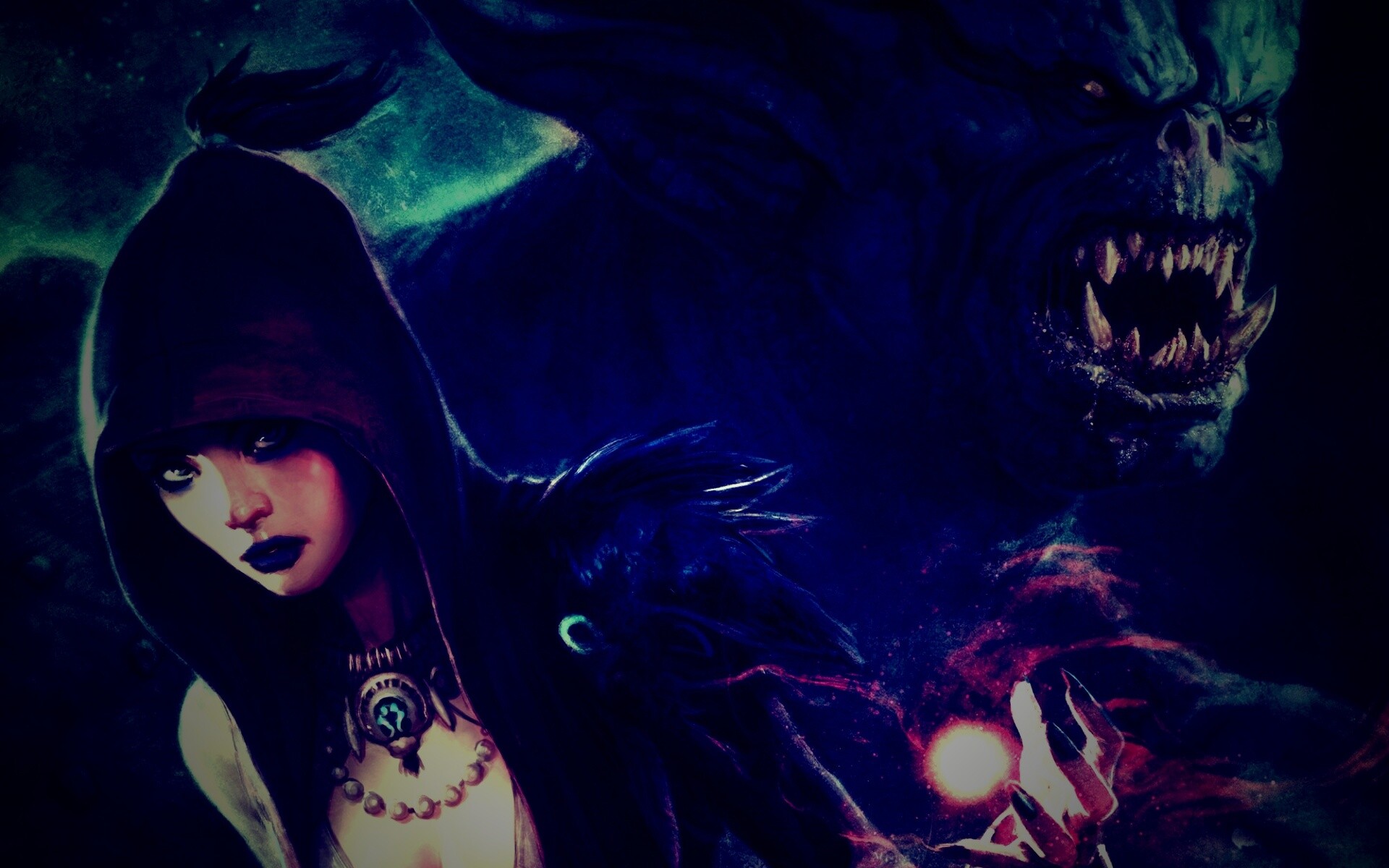 Морриган и порождение тьмы обои