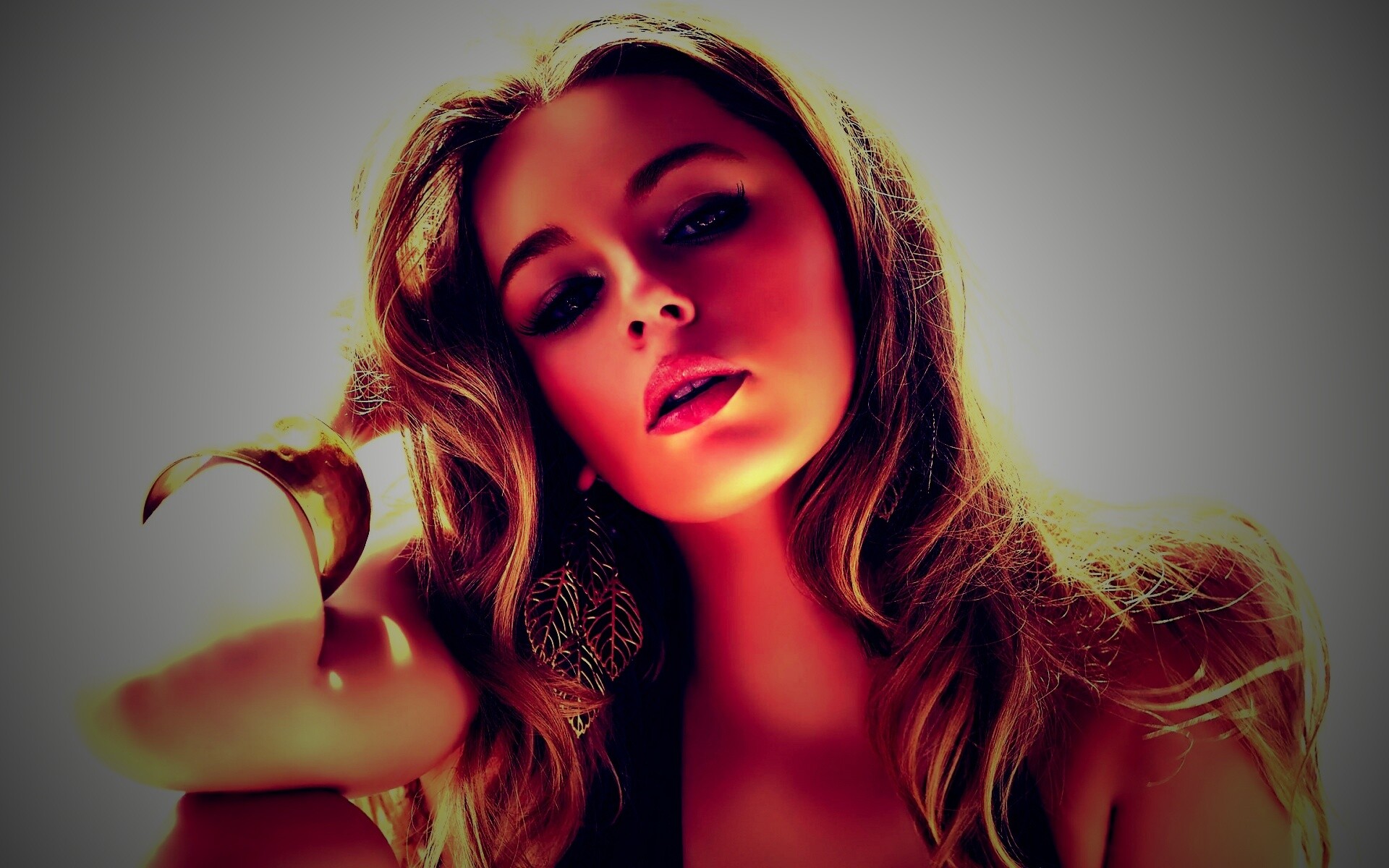 Томный взгляд обои