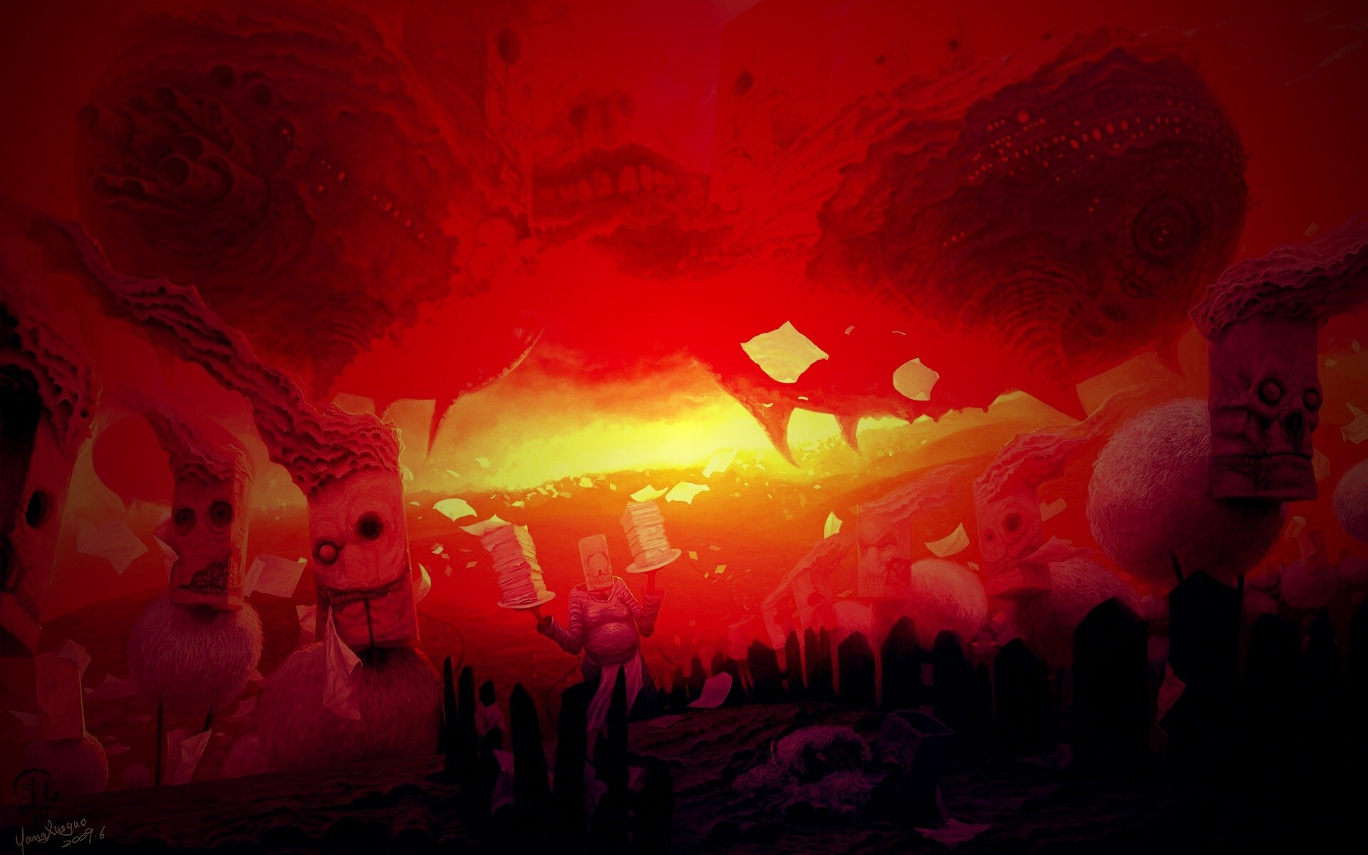 Ночной кошмар обои