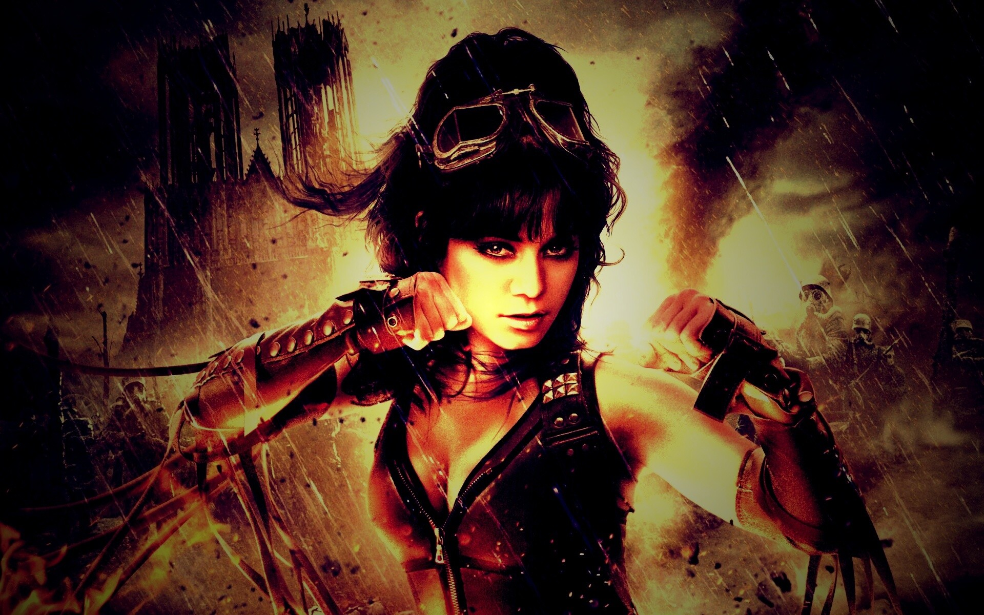 Blondie из фильма "Запрещенный прием" обои