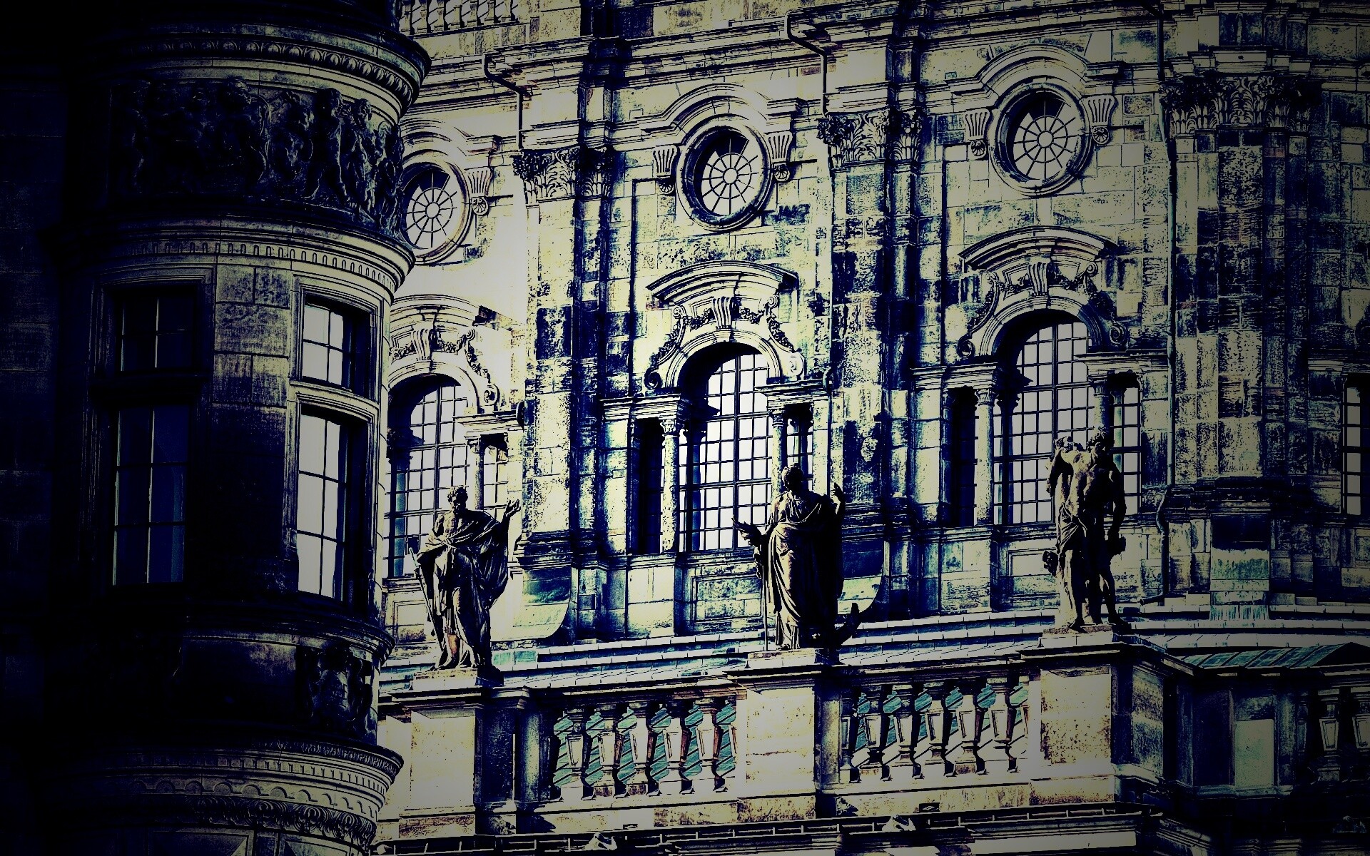 Hofkirche в Дрездене обои