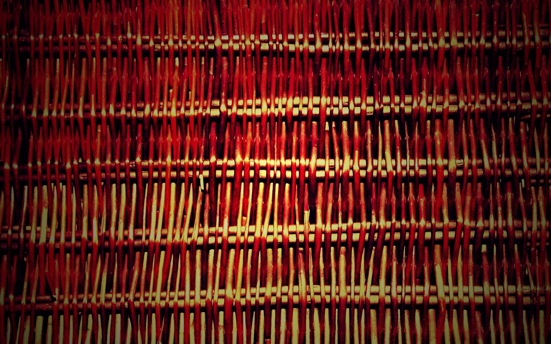 Плетёный забор обои