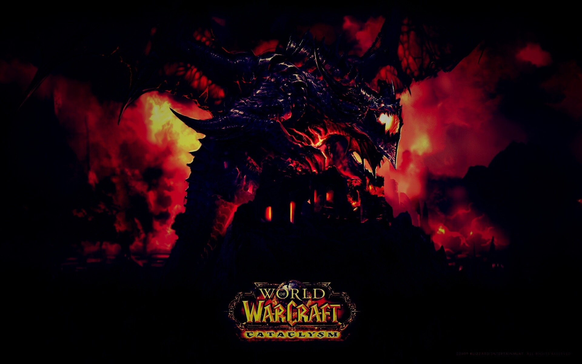 Дракон из WoW обои