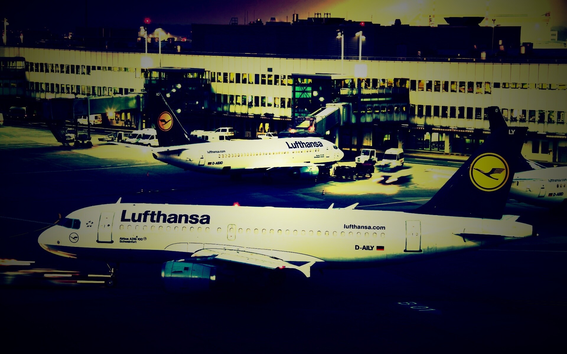 Атмосфера аэропорта обои