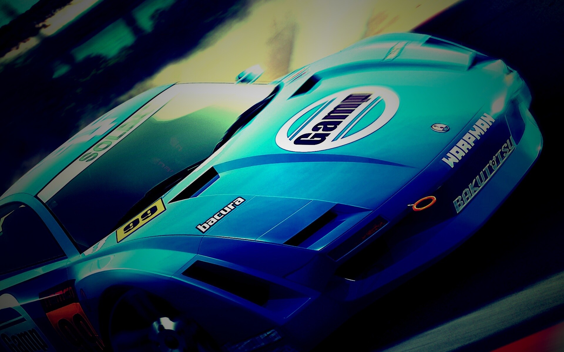 Гоночный автомобиль обои