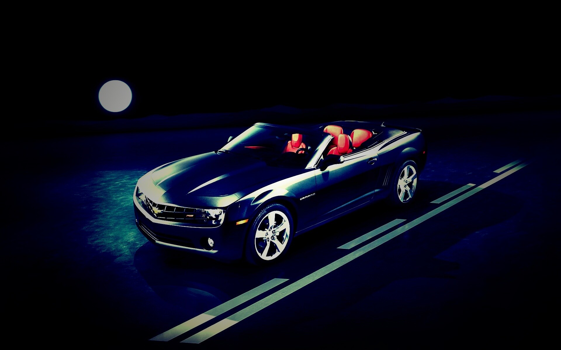 Chevrolet Camaro кабриолет обои