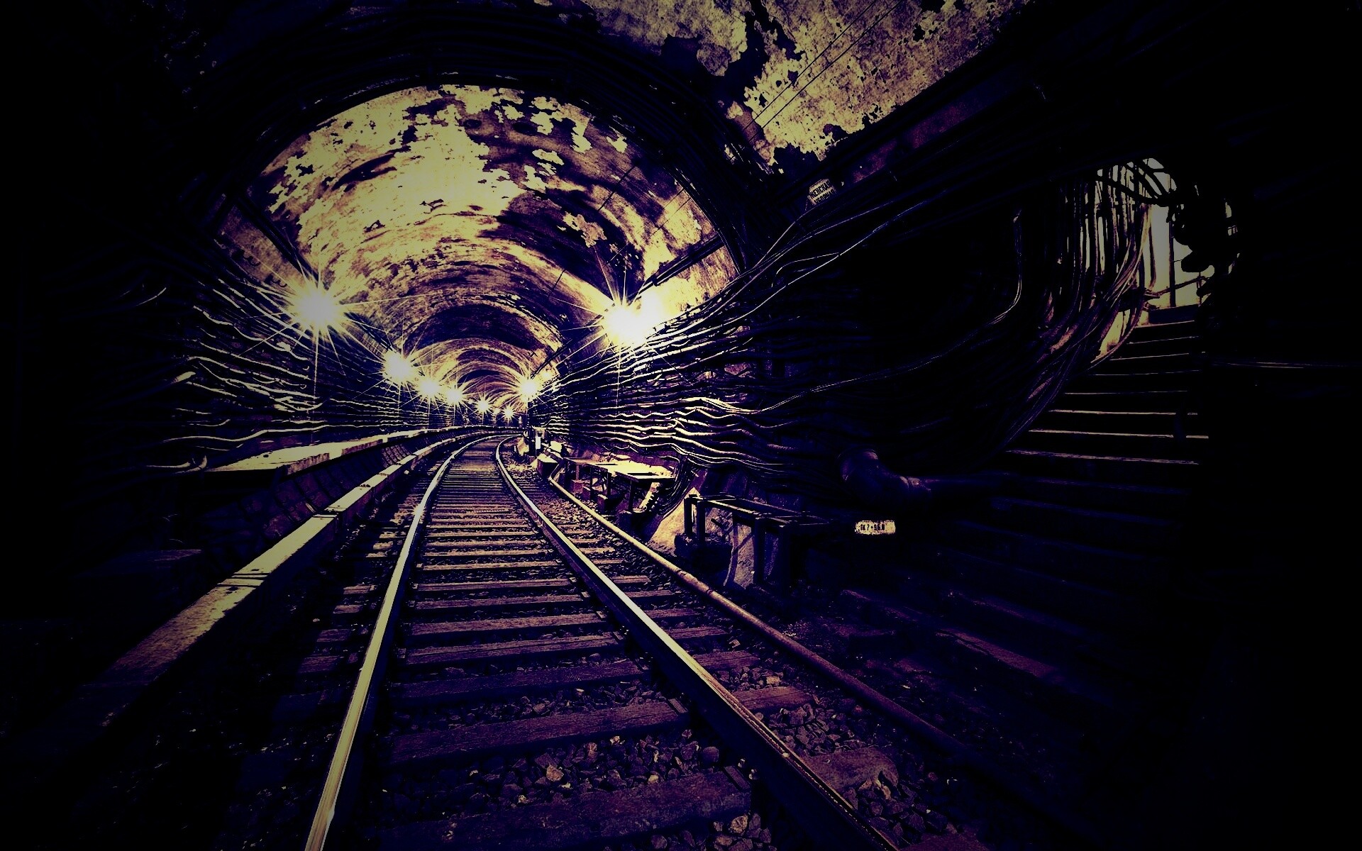 Подземка обои