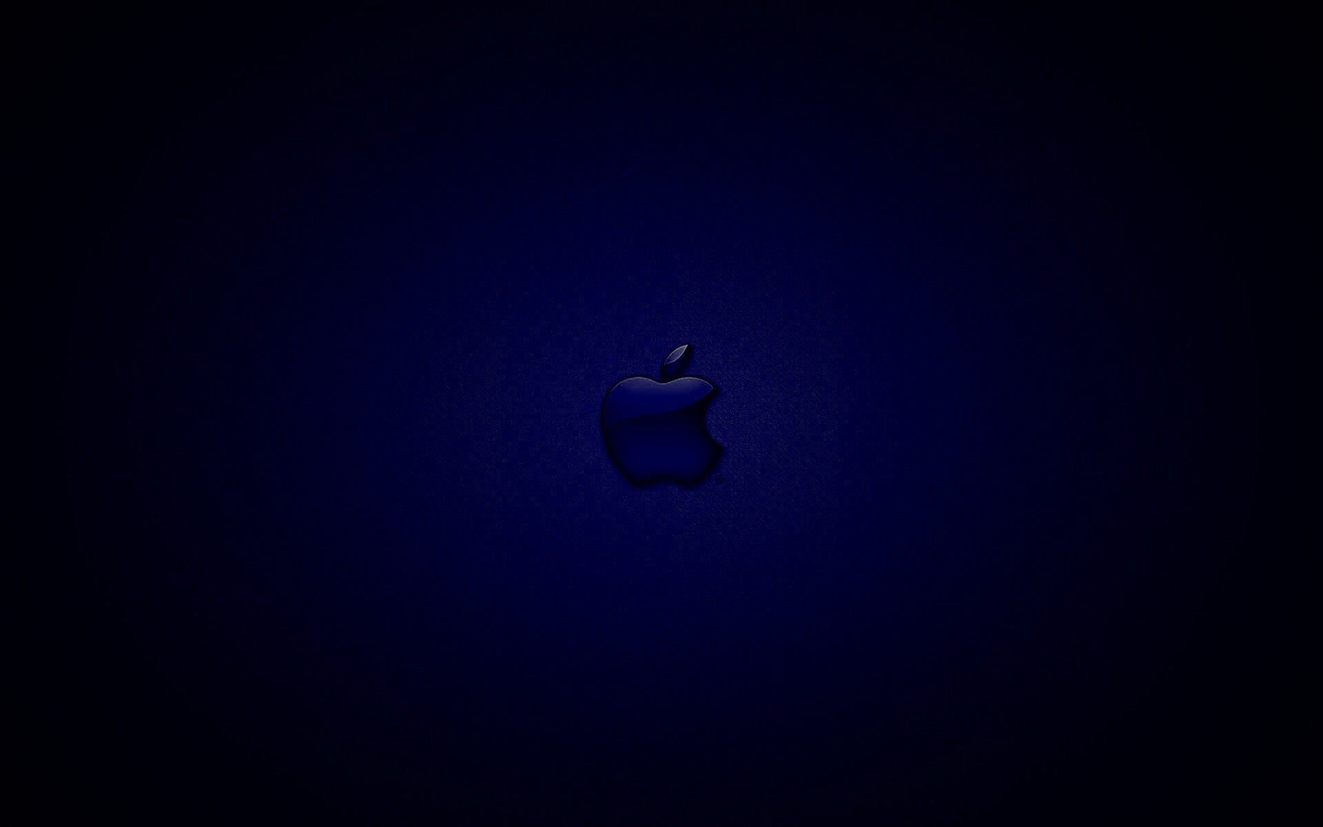 Логотип apple в стекле обои