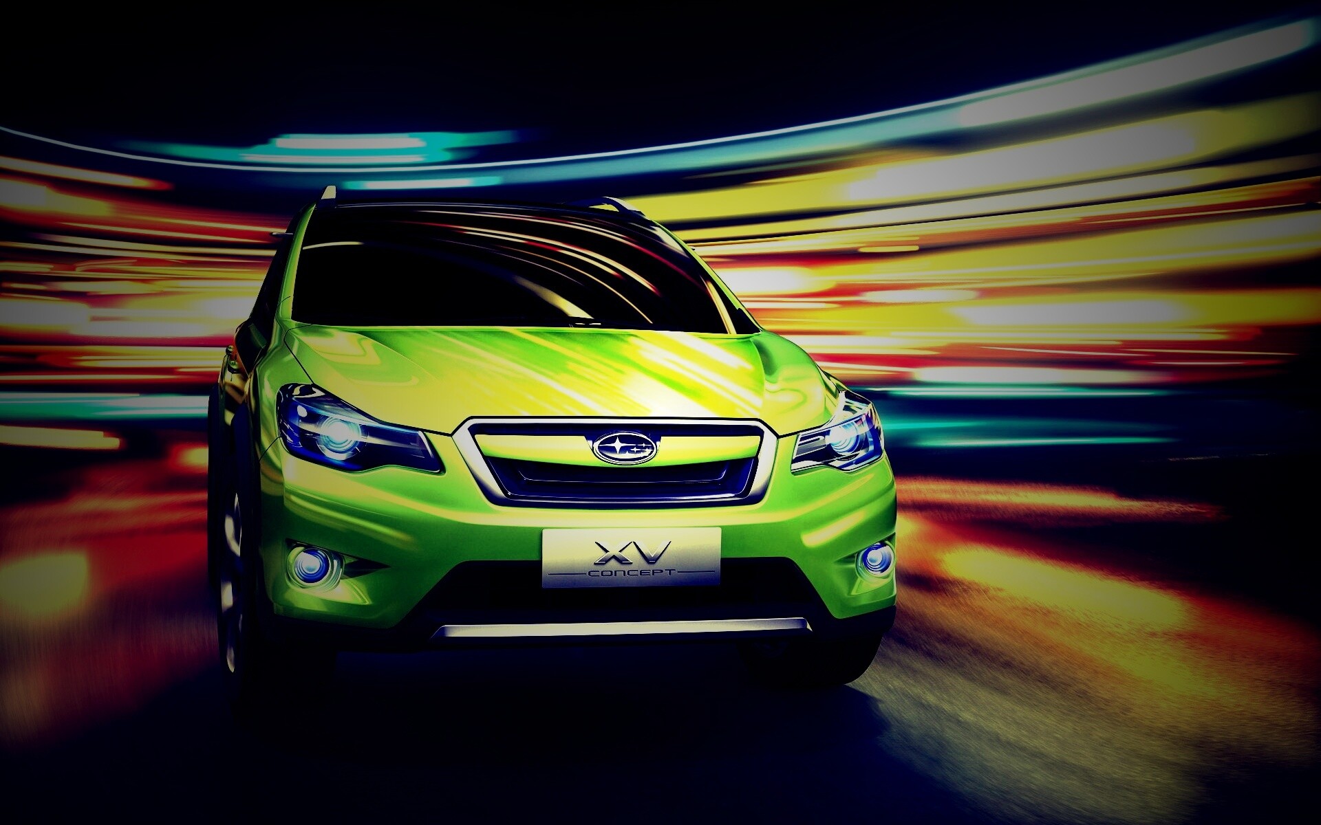 Subaru crossover обои