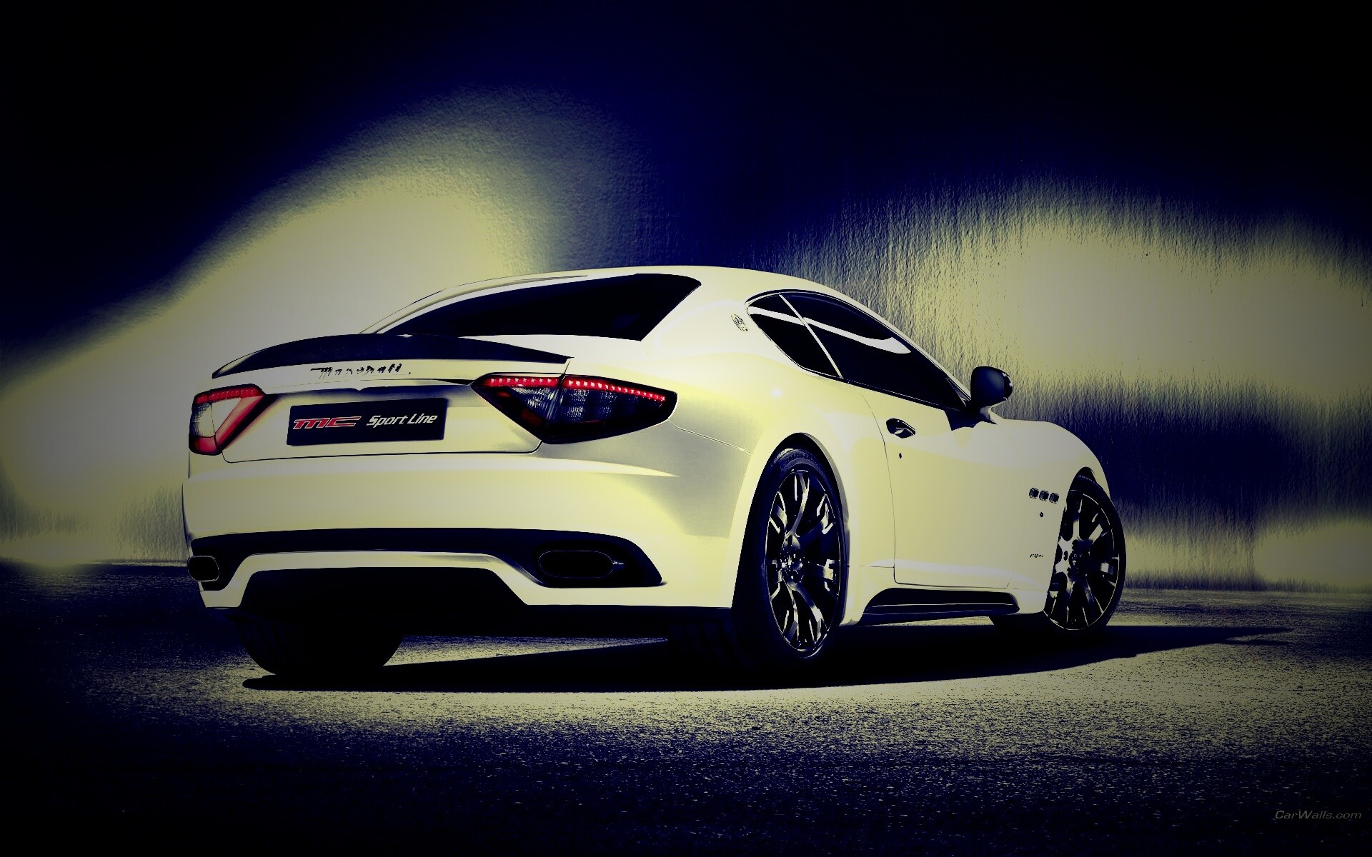 Мазерати Грантуризмо рендер обои