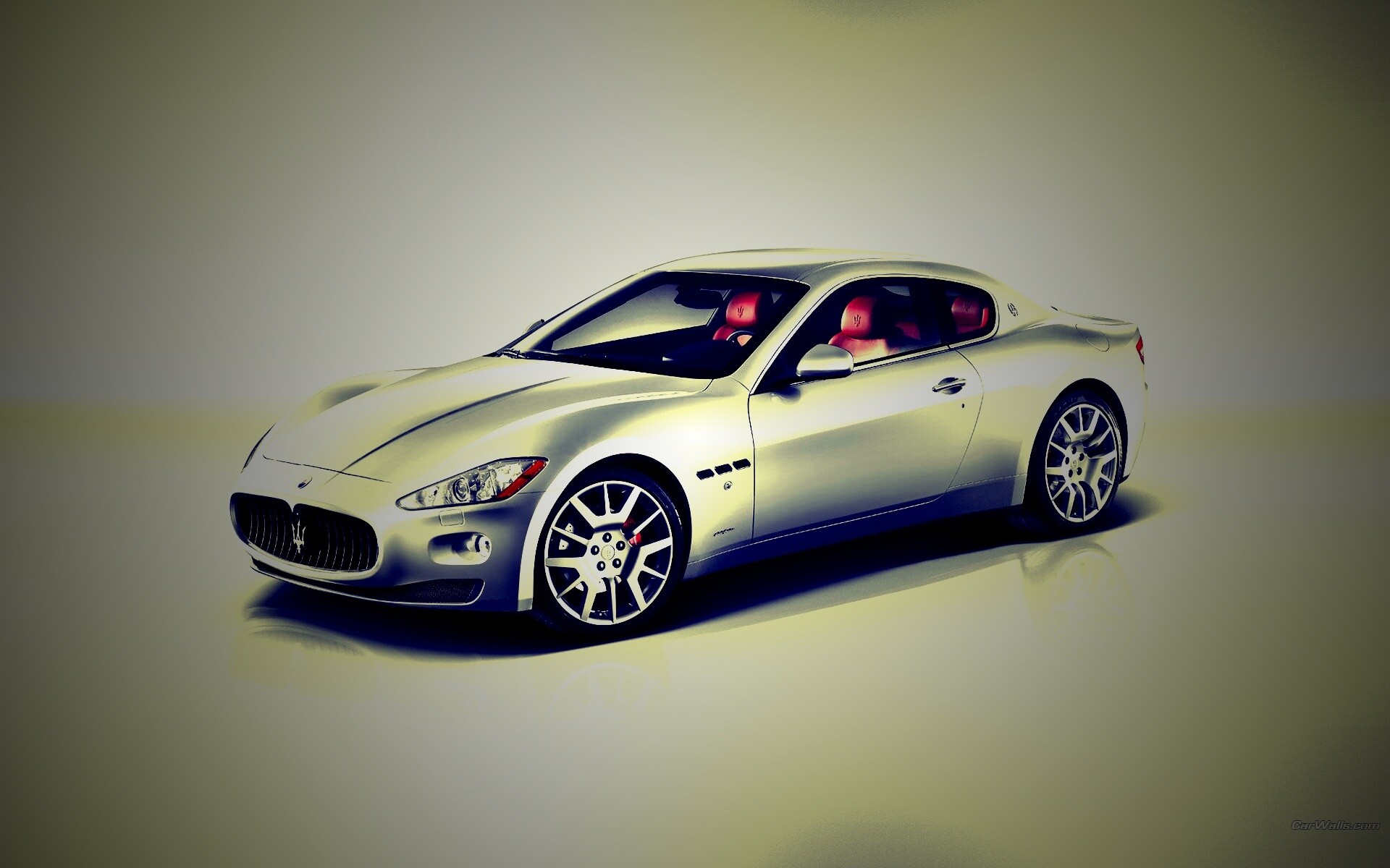 Грандтуризмо на белом фоне обои