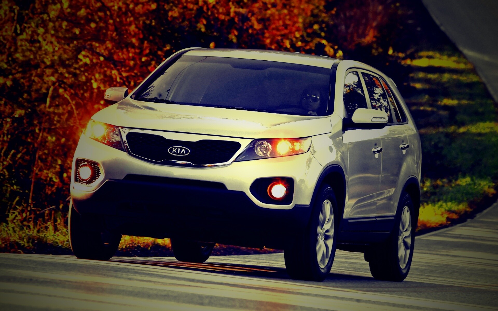 Кроссовер КИА обои