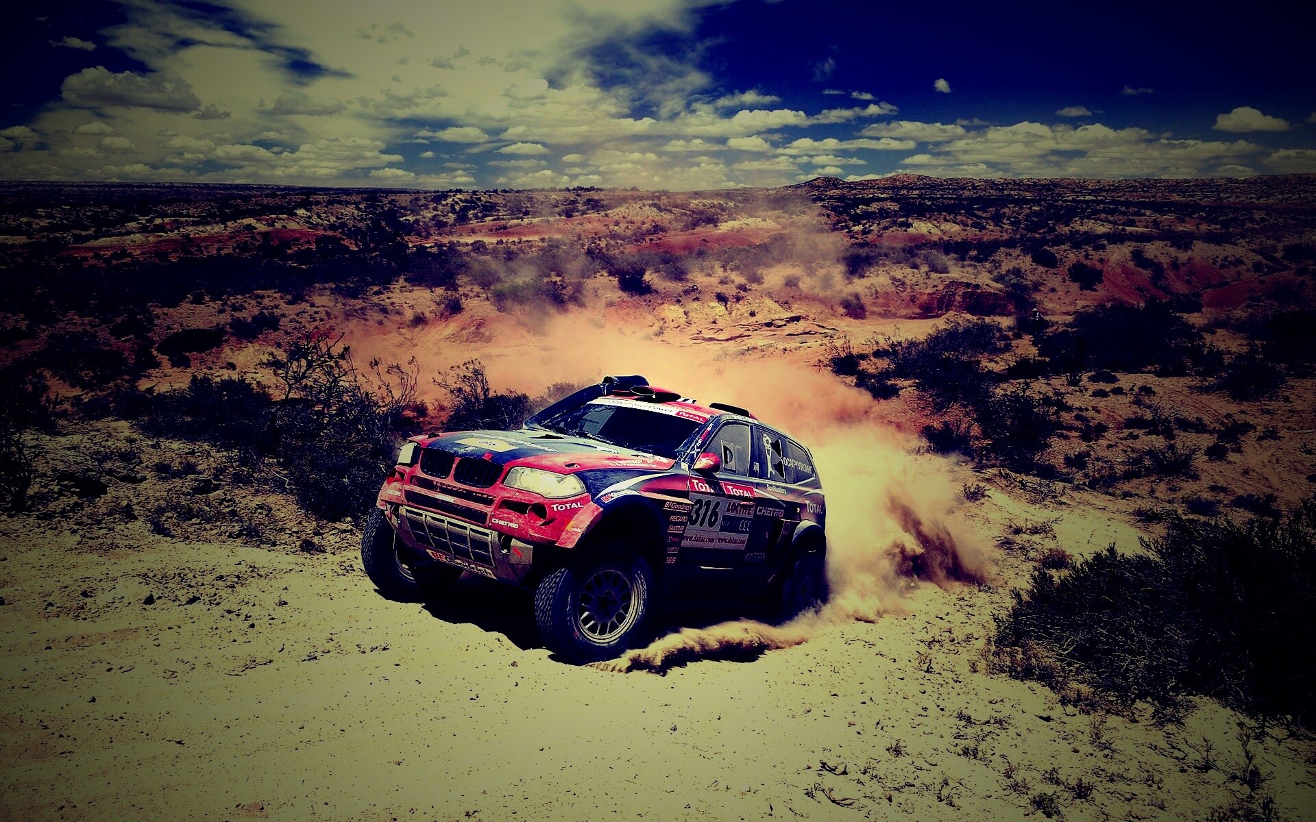 Раллийный BMW X3 обои