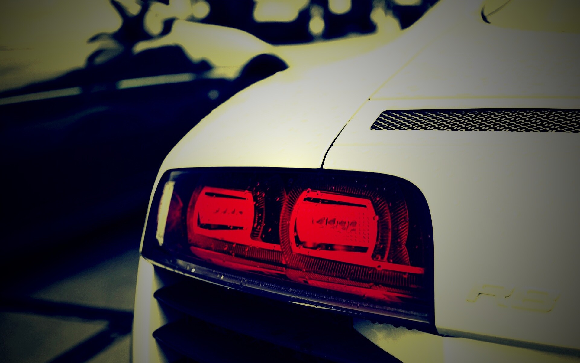 Задняя фара Audi R8 обои