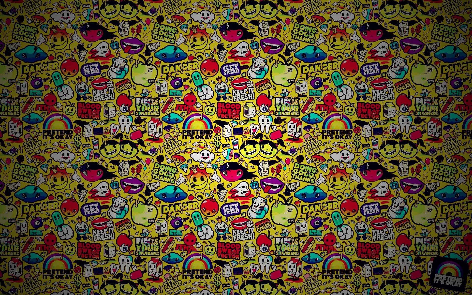 Притворись что всё ОК обои