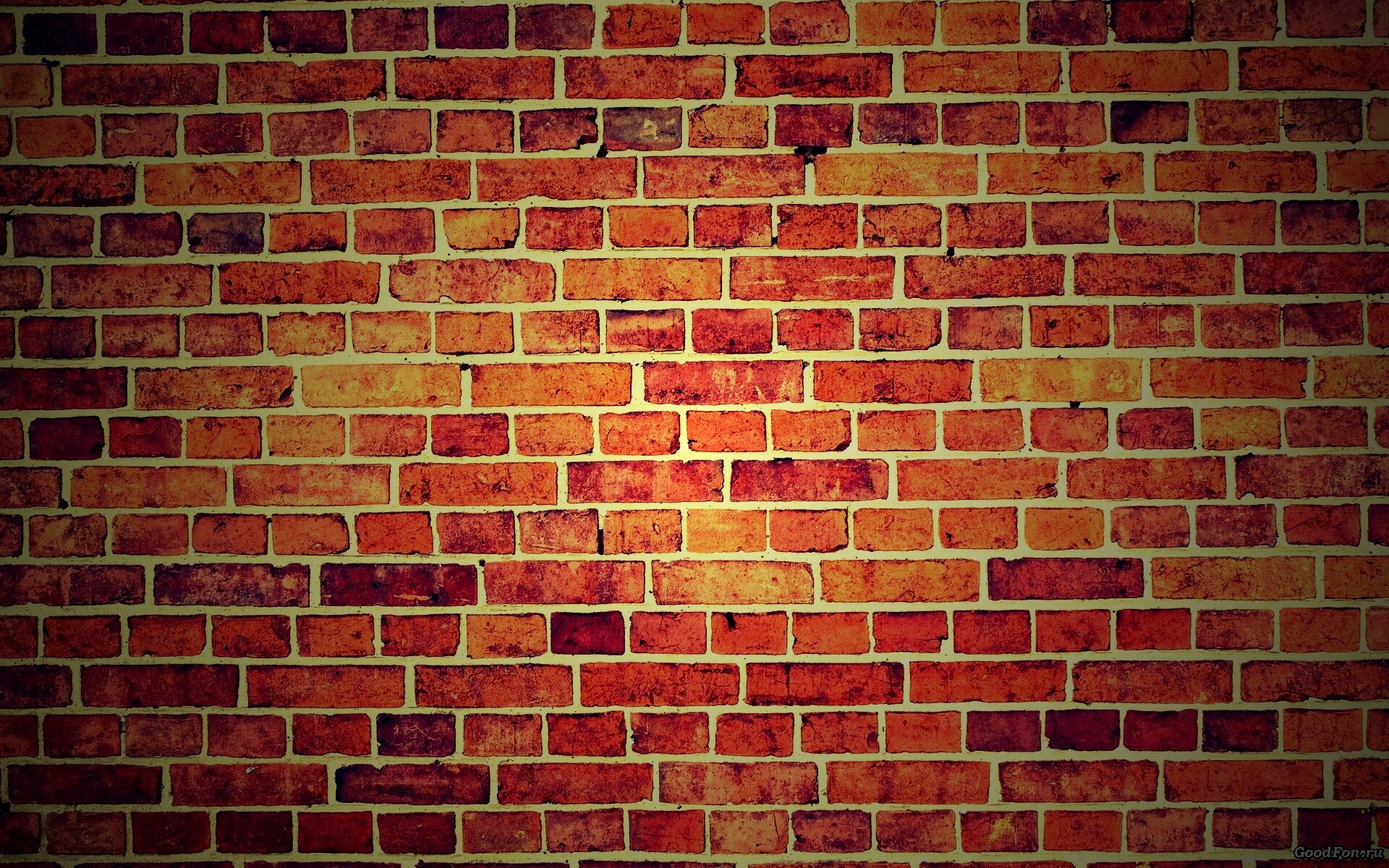 Кирпичная стена обои