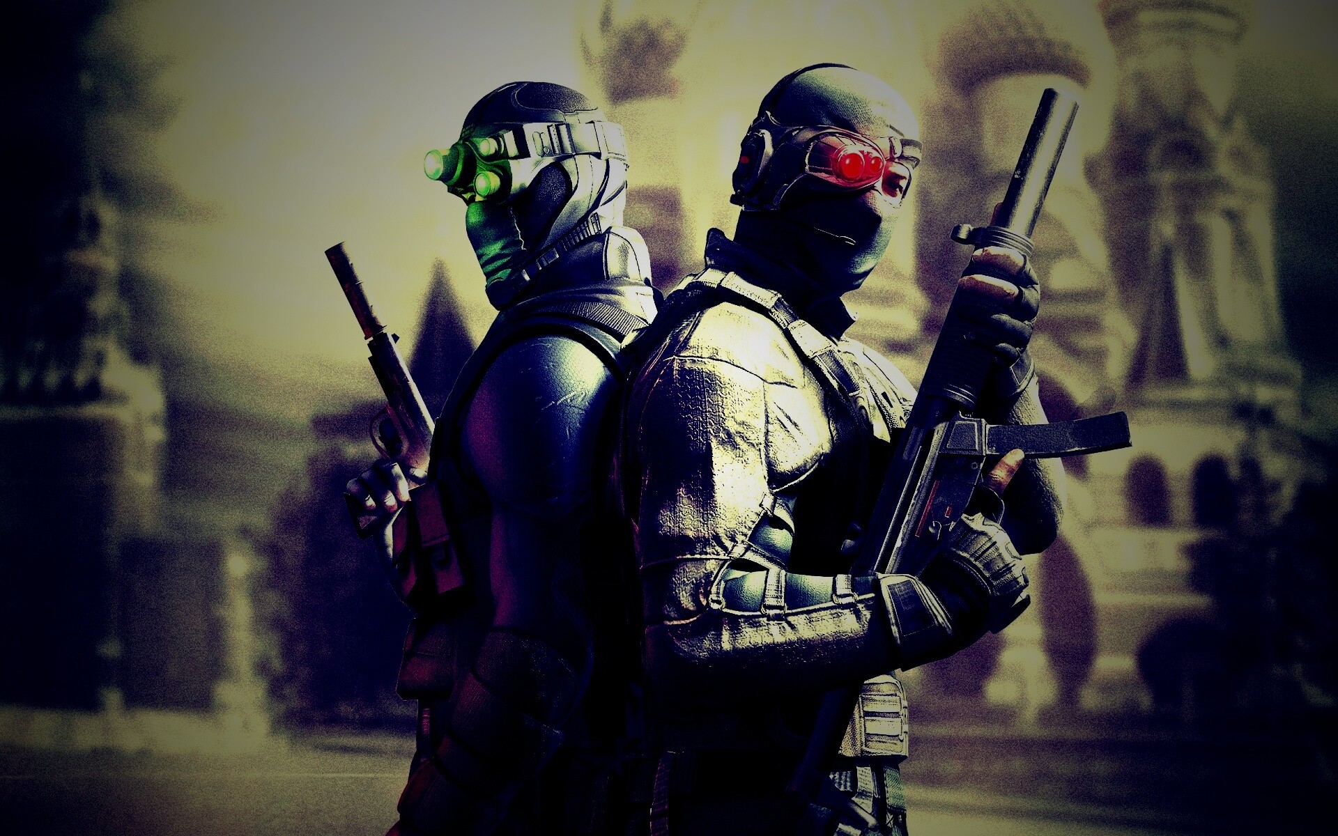 Sam Fisher в Москве обои